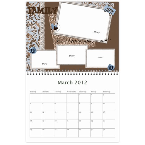 Opa And Oma Calendar By Heidi Groth Mar 2012