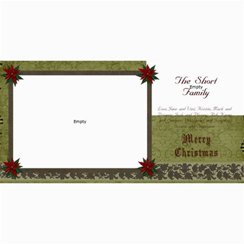 2011 Short Xmas Card 8 x4  Photo Card - 3