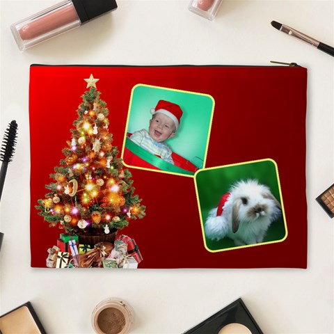 Christmas Things Cosmetic (xl) Bag 2 By Deborah Back