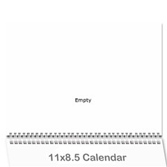 2011 mine - Wall Calendar 11  x 8.5  (12-Months)