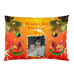 First Christmas Pillow Case