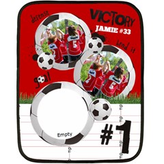 Soccer/football- mini fleece blanket - 35 x27 Fleece Blanket (Mini) Soccer/football- mini fleece blanket - 35 x27 Fleece Blanket (Mini)