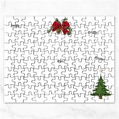Christmas Tree Rectangle Jigsaw Puzzle