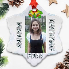 Christmas Star 2011 - Ornament (Snowflake)