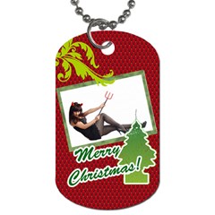 christmas - Dog Tag (Two Sides)