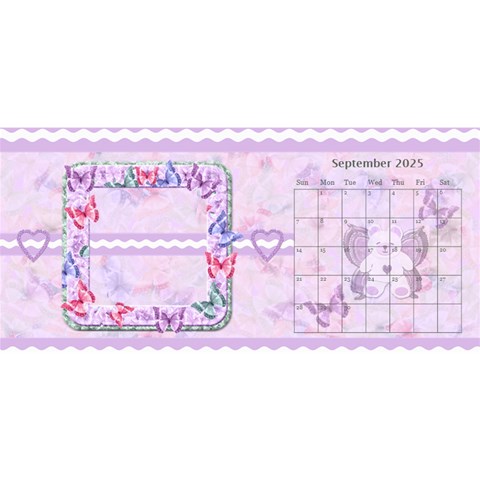 2025 Flutter Bear Desk Top Calendar By Claire Mcallen Sep 2025
