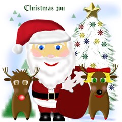 Christmas 2011 Scrapbook Pages 12x12