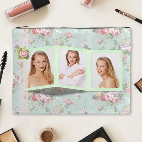Just Like Cath Cosmetic Bag Xl By Happylemon Front