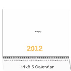 stikas - Wall Calendar 11  x 8.5  (12-Months)