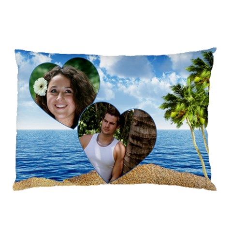 Paradise Pillow Case By Deborah 26.62 x18.9  Pillow Case