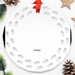 filigree snowflake ornament - Ornament (Round Filigree) filigree snowflake ornament - Ornament (Round Filigree)
