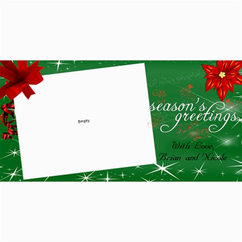 2011 Xmas Cards By Nicole Prom 8 x4  Photo Card - 7