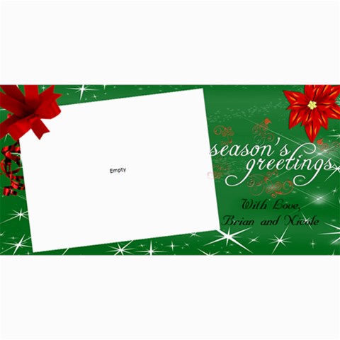 2011 Xmas Cards By Nicole Prom 8 x4  Photo Card - 10