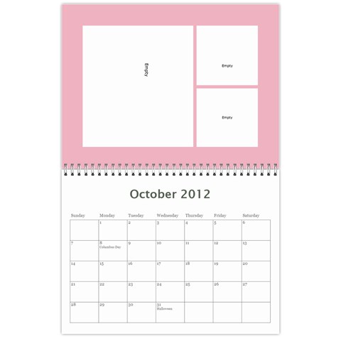 Grandma Calendar 2 By Nicole Oct 2012
