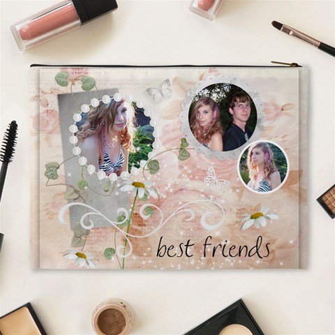 Xl Cosmetic Bag By Laurrie Back