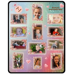 Donna Blanket11 - 60  x 50  Fleece Blanket (Medium)