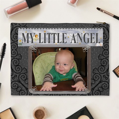 My Little Angel Xl Cosmetic Bag By Lil Back
