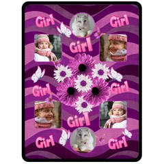 Girl (xl) Fleece Blanket