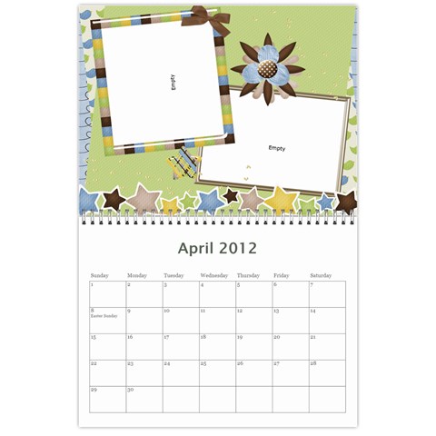 2012 Calendar By Monica Weber Apr 2012