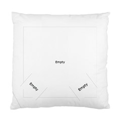 red and yellow butterfly pillow - Standard Cushion Case (One Side)