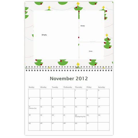 New Calendar 2012 By Helen Nov 2012