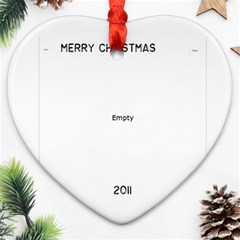 Ours - Heart Ornament (Two Sides)