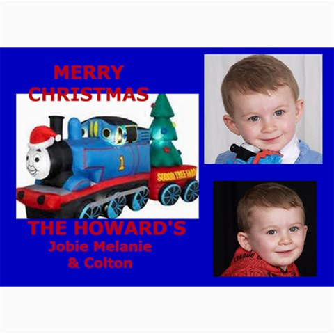 Christmas Cards By Melanie 7 x5  Photo Card - 8
