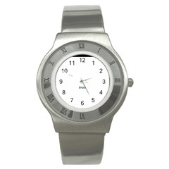 Zombie King Mark Black : Steel Watch - Stainless Steel Watch