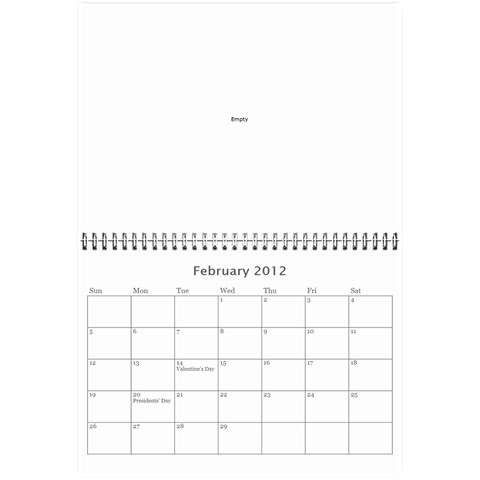 Christmas Calendar By Tina Rosamond Feb 2012