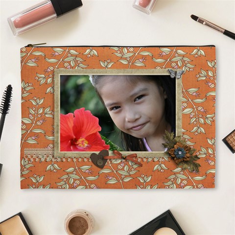 Cosmetic Bag (xl): Thankful 5 By Jennyl Front