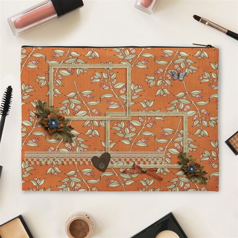 Cosmetic Bag (xl): Thankful 5 By Jennyl Back