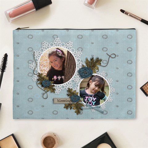 Cosmetic Bag (xl): Thankful 7 By Jennyl Front