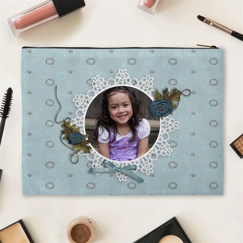Cosmetic Bag (xl): Thankful 7 By Jennyl Back