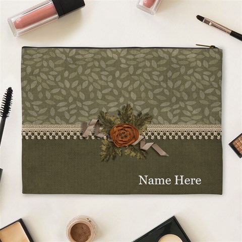 Cosmetic Bag (xl): Thankful 25 By Jennyl Back