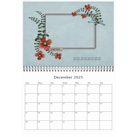 Wall Calendar 8 5 X 6: Cherished Memories By Jennyl Dec 2025