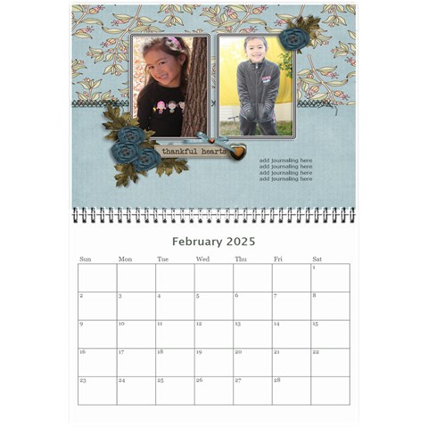 Wall Calendar 8 5 X 6: Cherished Memories By Jennyl Feb 2025