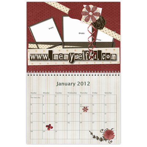 2011 Calendar By Quyen Hue Huynh Jan 2012