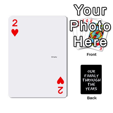 Playing Cards Front - Heart2