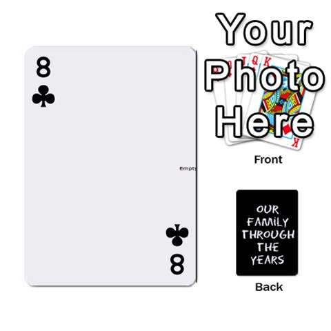 Playing Cards Front - Club8