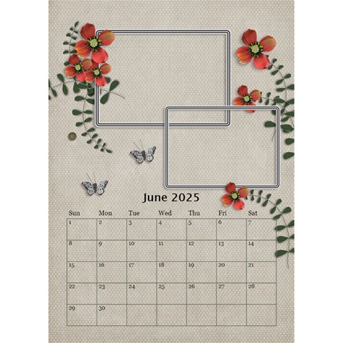 Desktop Calendar 6  X 8 5 : Cherished Memories By Jennyl Jun 2025