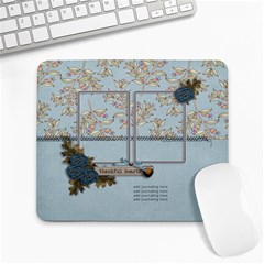 Large Mousepad: Thankful hearts Large Mousepad: Thankful hearts