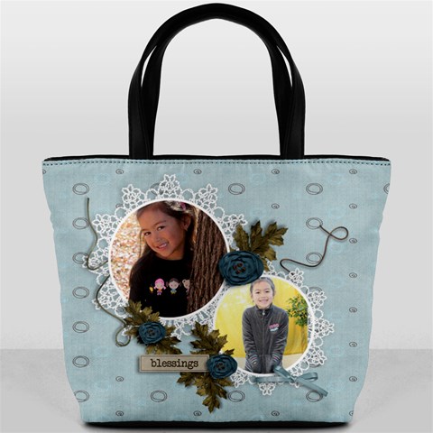 Bucket Bag: Thankful3 By Jennyl Front