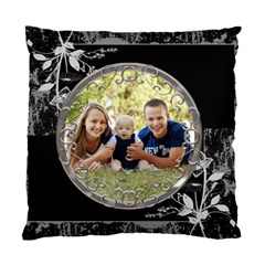 Pretty Black Cushion Case (1 Sided) (5 styles) - Standard Cushion Case (One Side) Pretty Black Cushion Case (1 Sided) (5 styles) - Standard Cushion Case (One Side)