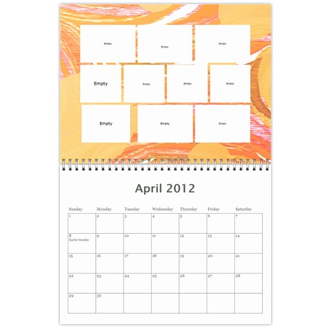 Calendar 2012 This Is It By Bertie Apr 2012