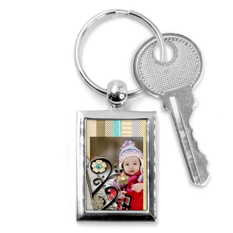 Baby Bella Keychain By Amarie Front