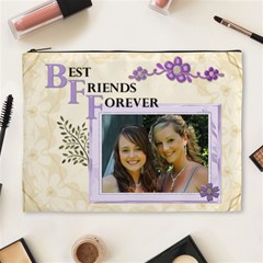 Best Friends Forever XL Cosmetic Bag - Cosmetic Bag (XL) Best Friends Forever XL Cosmetic Bag - Cosmetic Bag (XL)