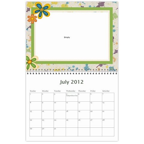 Calendario Luis By Edna Jul 2012