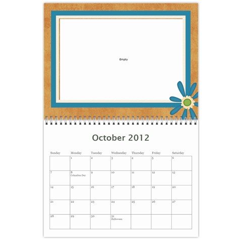 Calendario Ayton By Edna Oct 2012
