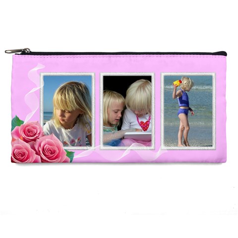 Little Rose Pencil Case By Deborah Front