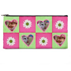 Pink and Green Pencil Case